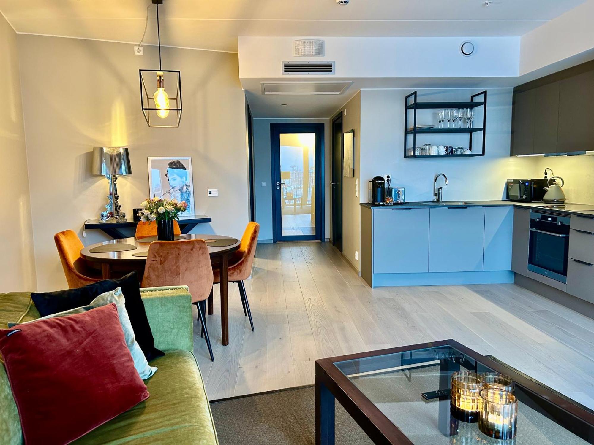 An Elegant And Modern Apartment In Bjorvika Oslo Exterior foto